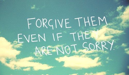 Forgiveness is freedom